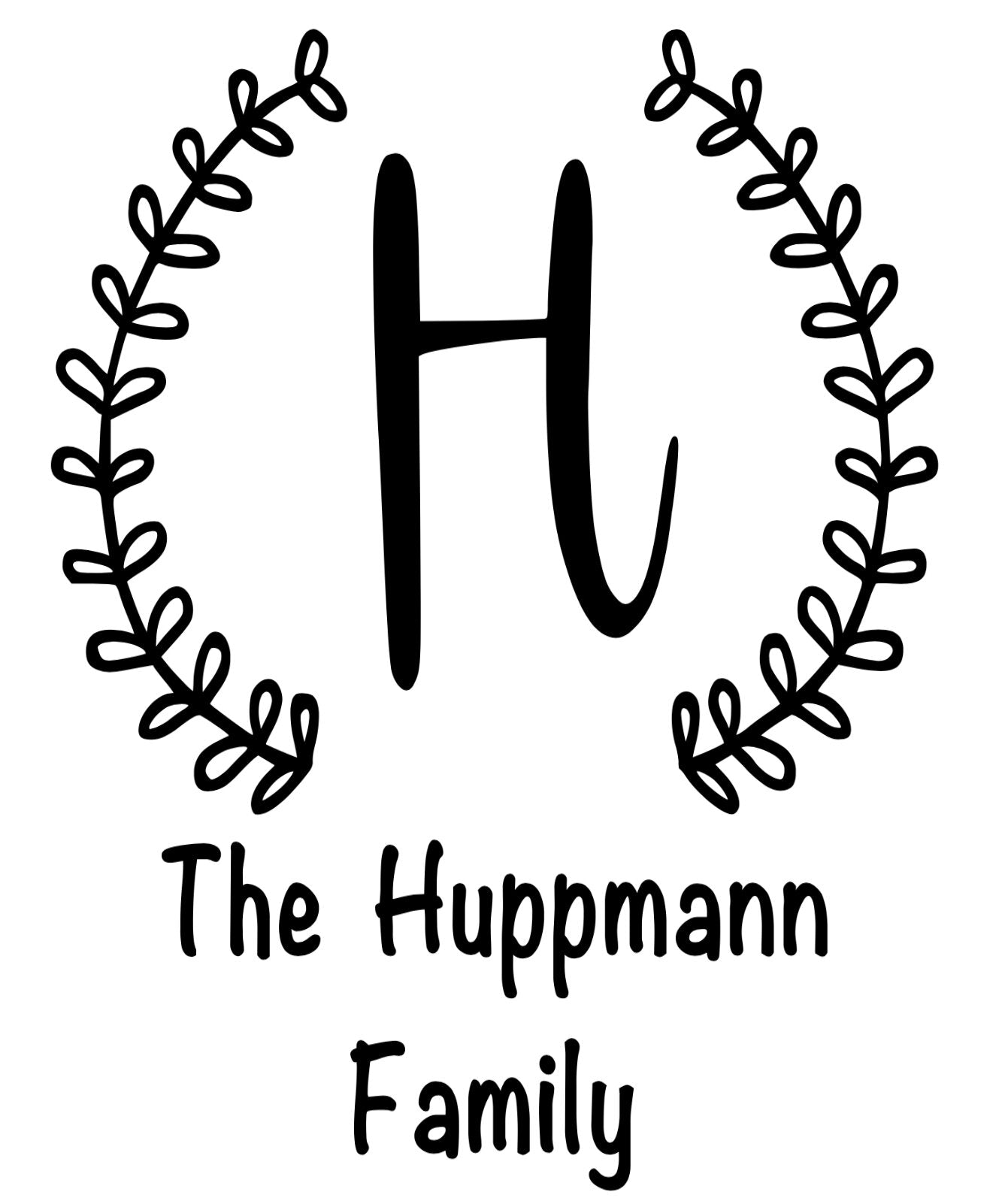 Burlap Personalized Garden Flag