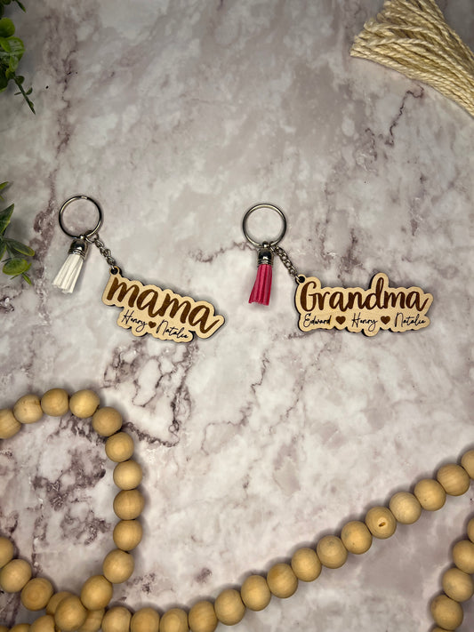 Mama Keychains