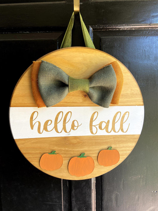 Hello fall, pumpkins