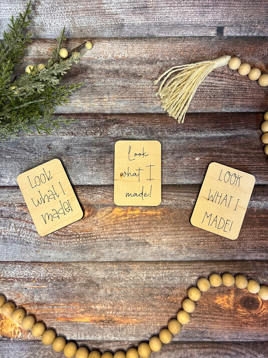 Look what I made magnets