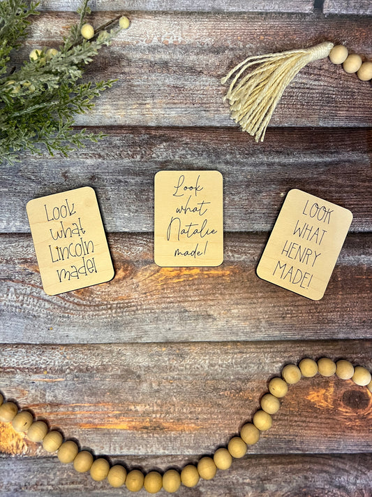 Look what I made magnets